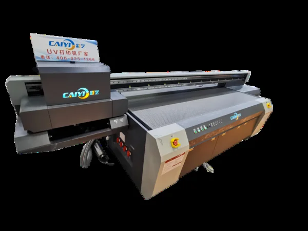 Impressora UV Plana Caiyi CY-UV2513 — mesa de 2,5 × 1,25 m