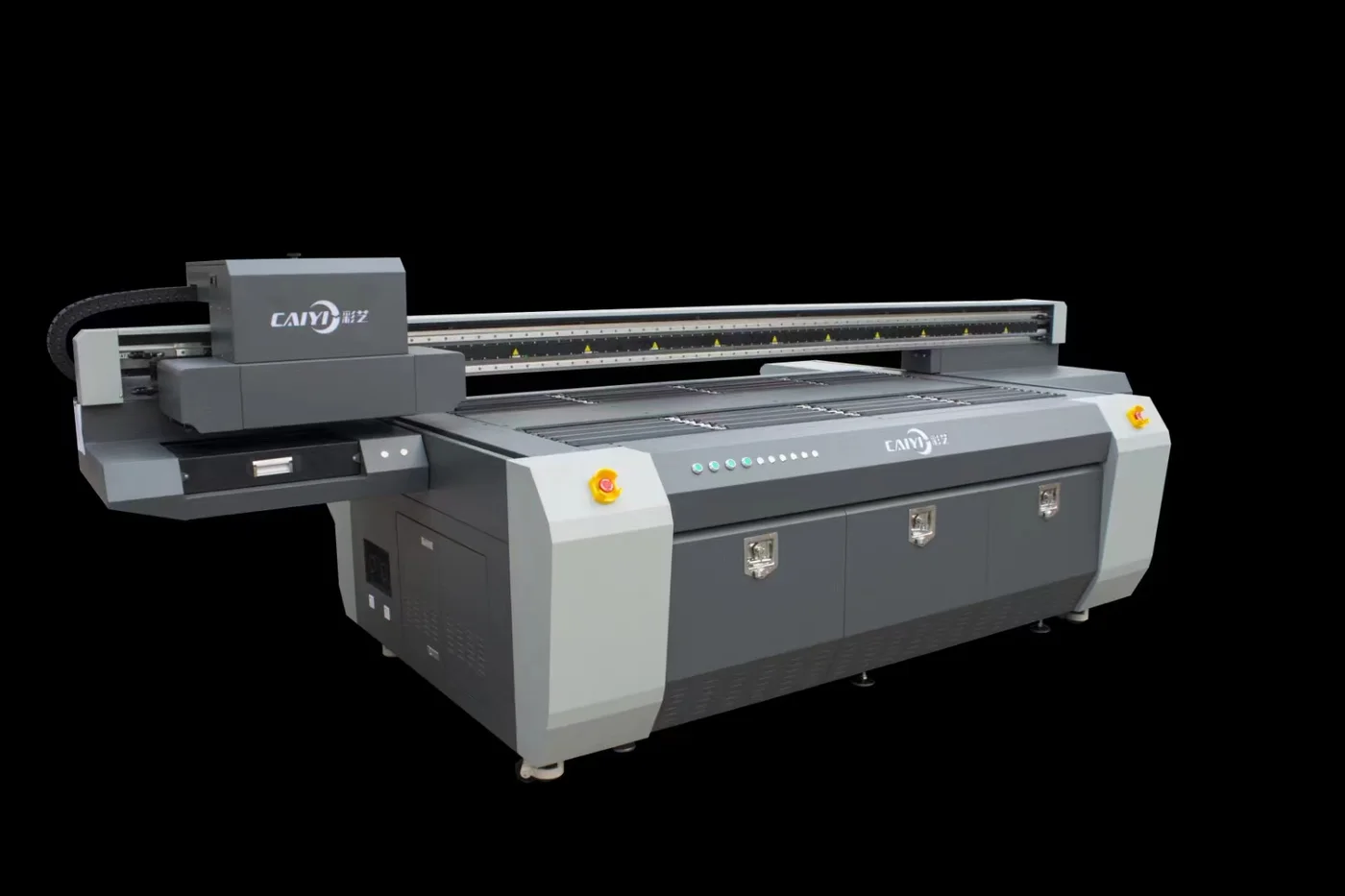 Impressora UV Plana Caiyi CY-UV3020 — mesa de 3,0 × 2,0 m